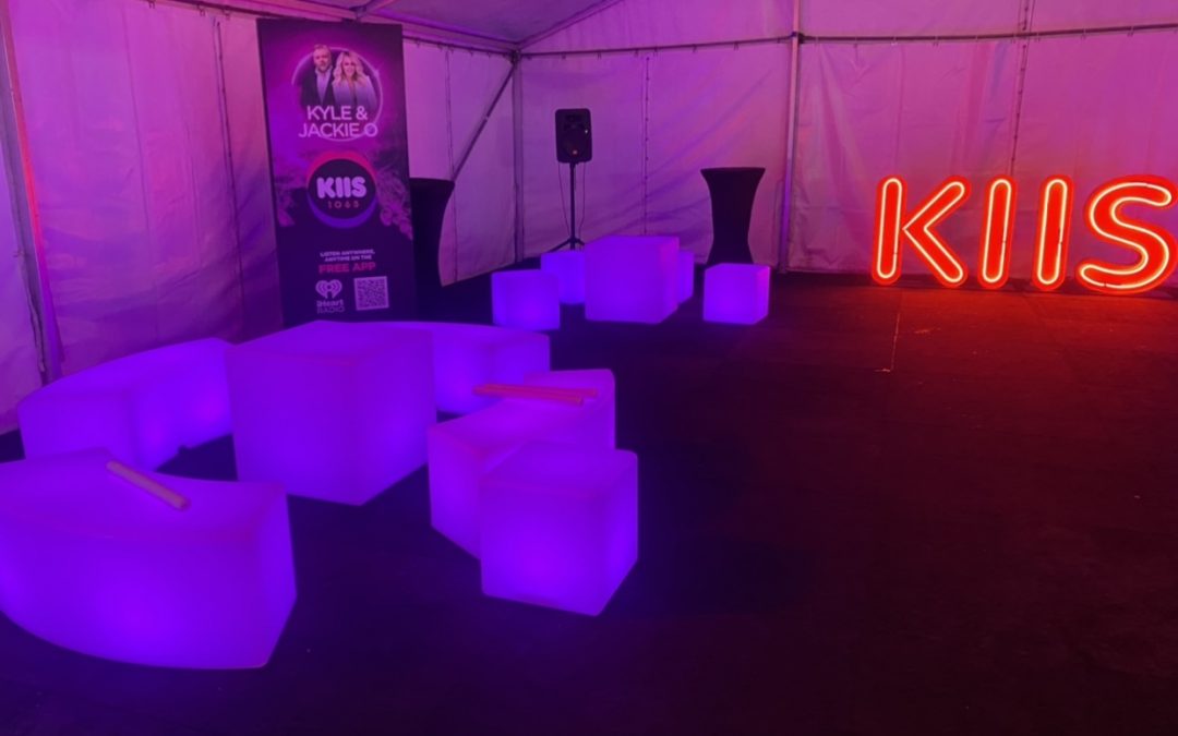 Glow Boxes Hire