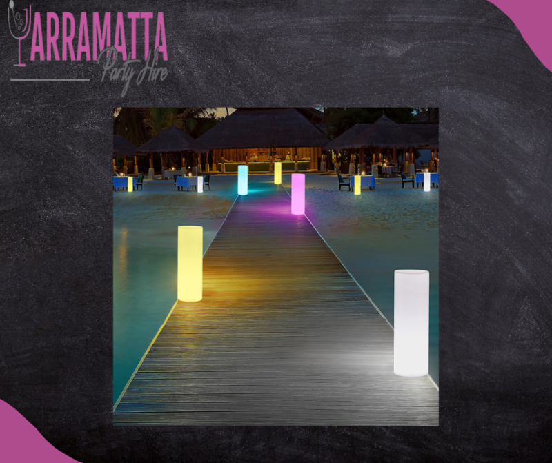 LED Small Circular Pillar