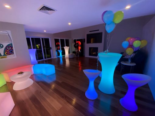 Glow Bar Table Hire