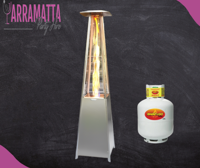 Pyramid Gas Heater