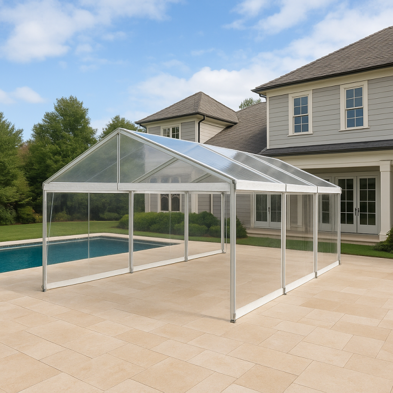 5mx6m Clear Framed Marquee